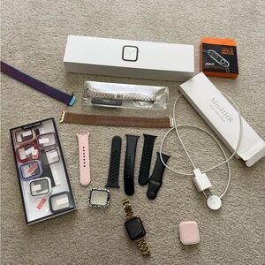 Apple Watch Series 4 with Accessory Collection - Black, Pink, Gold